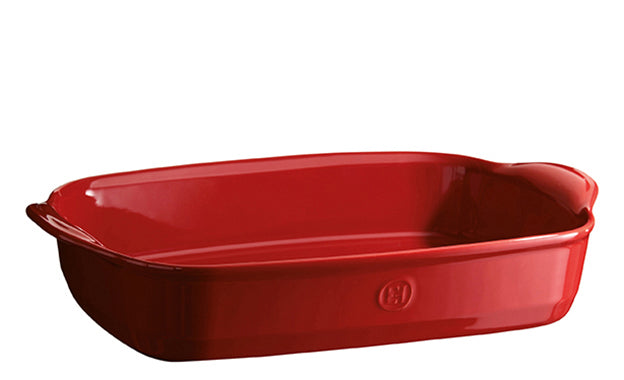 Emile Henry Schaal rechthoekig E-box - 420x270mm - Grand Cru