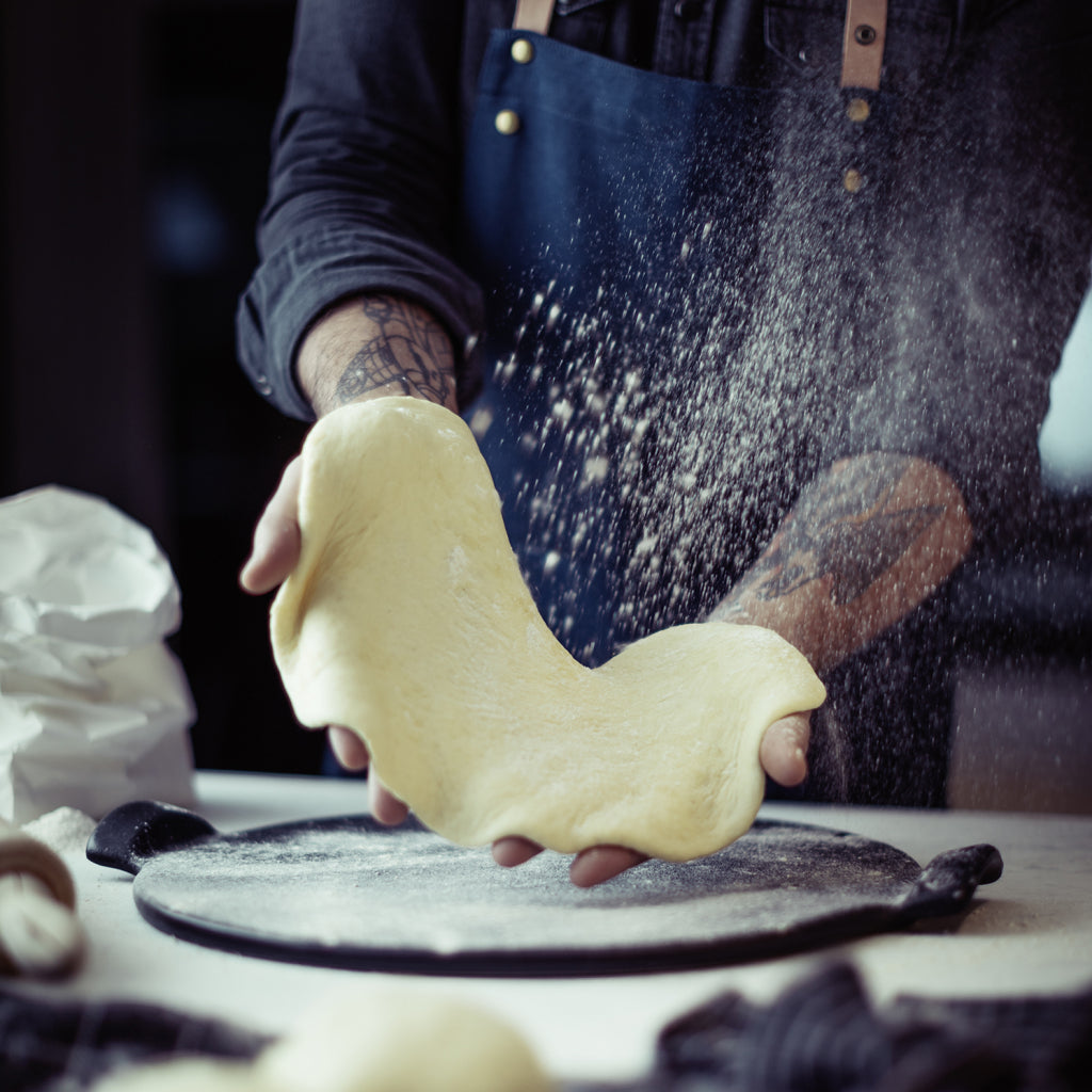 Emile Henry Pizzasteen E-box - Ø365mm - Fusain