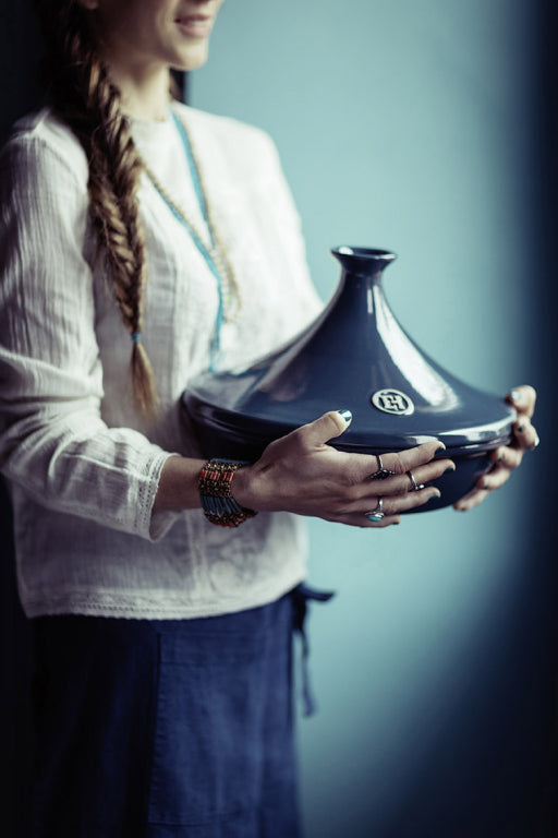 Emile Henry Tajine E-box - Ø320mm - Feu doux - Keramische Tajine met Geschenkverpakking