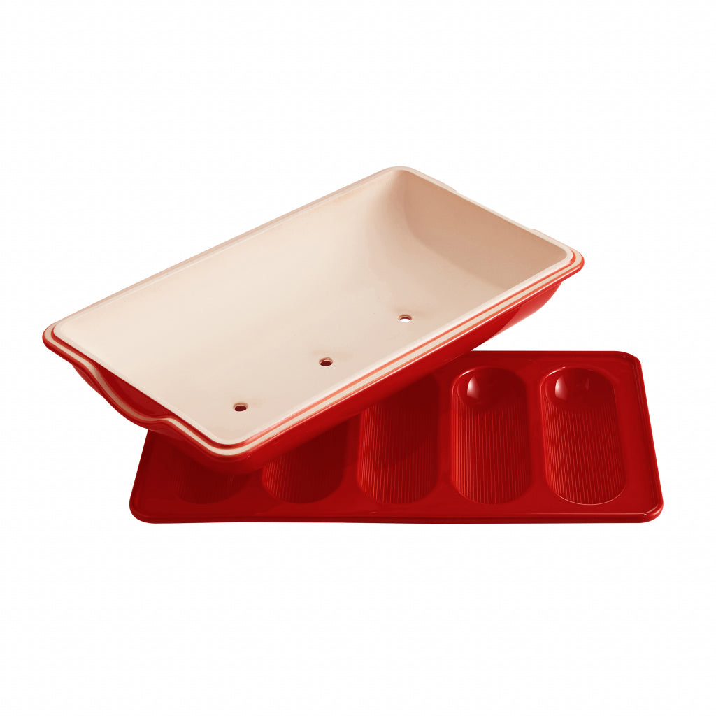 Emile Henry Baguettesvorm mini - 390x230mm - Grand Cru