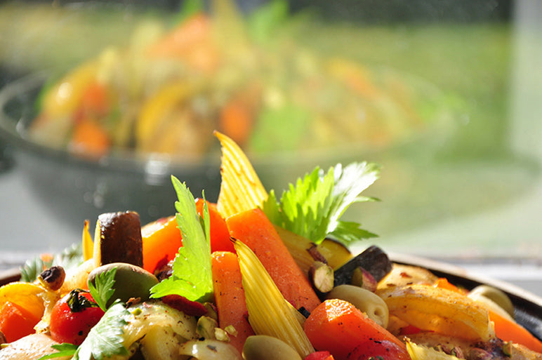 Emile Henry Tajine E-box - Ø320mm - Fusain - Keramische Tajine met Geschenkverpakking