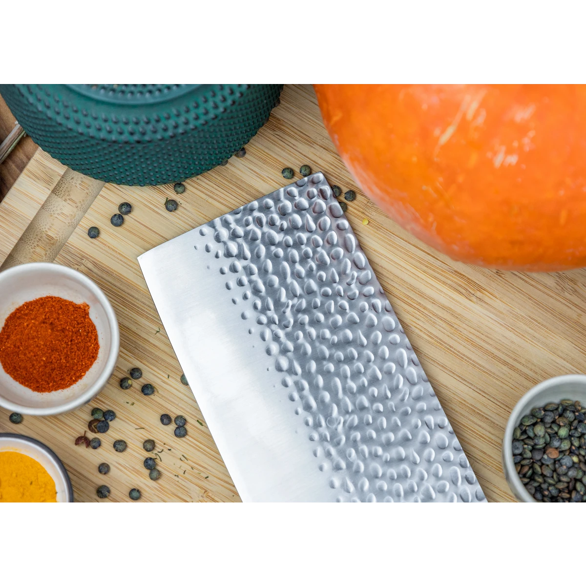 Kotai The Asian Set – 3 Messen: Schilmesje, Santoku & Hakmes - Geleverd in een Luxe bamboe geschenkverpakking