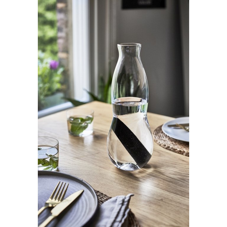 Black+Blum Eau Waterkaraf met Filter – 1,1 L | Elegant, Natuurlijk & BPA‑vrij