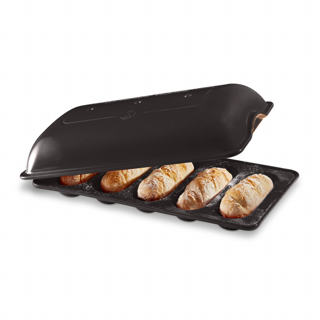Emile Henry Baguettesvorm mini - 390x230mm - Fusain
