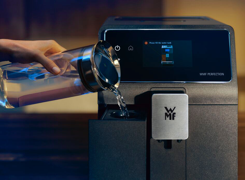 WMF Perfection 840L Volautomatische Koffiemachine – 18 Dranken, Dubbel Thermoblock & Cromargan