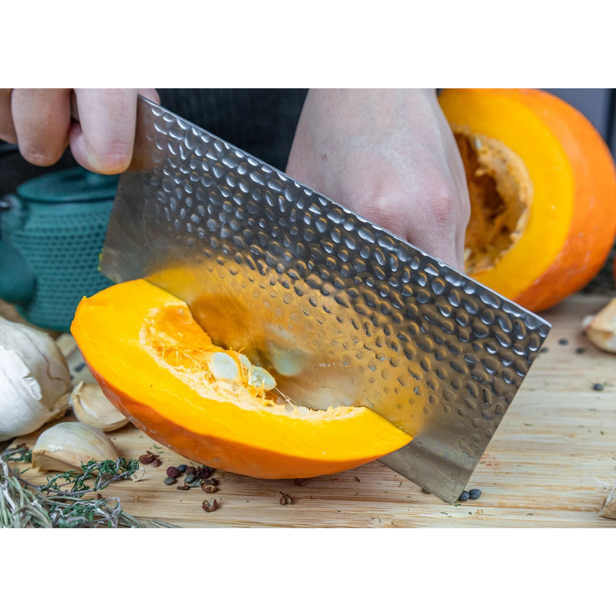 Kotai The Asian Set – 3 Messen: Schilmesje, Santoku & Hakmes - Geleverd in een Luxe bamboe geschenkverpakking