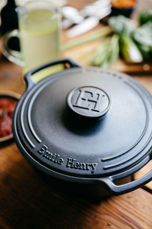 Emile Henry Sublime Kookpan - 6Ltr - Slate