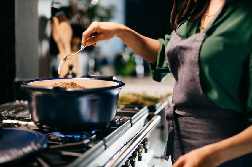 Emile Henry Sublime Kookpan - 6Ltr - Indigo