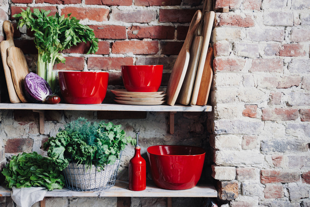 Emile Henry Saladeschaal - 190x190x120mm - Grand Cru