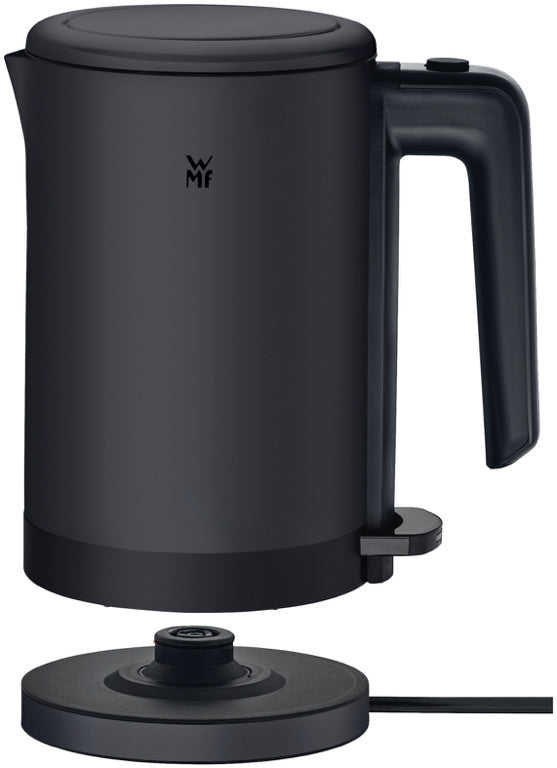 WMF KITCHENminis Waterkoker 0,8 L Diep Zwart – Compact & Elegant