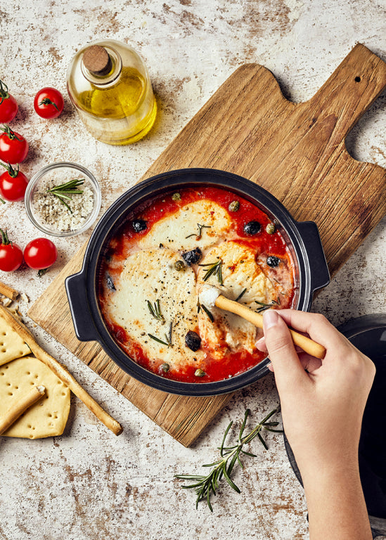 Emile Henry Cheese Baker - 195x175x100mm - Fusain