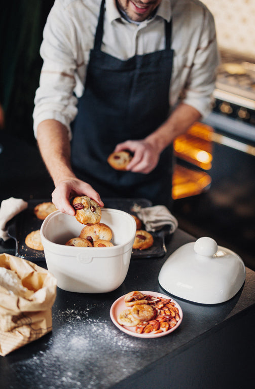 Emile Henry Koekjespot E-box - 2.45Ltr - Argile