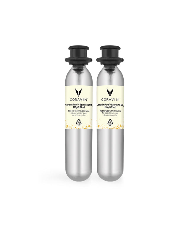 Coravin Sparkling Wine bewaarsysteem - Zwart/zilver