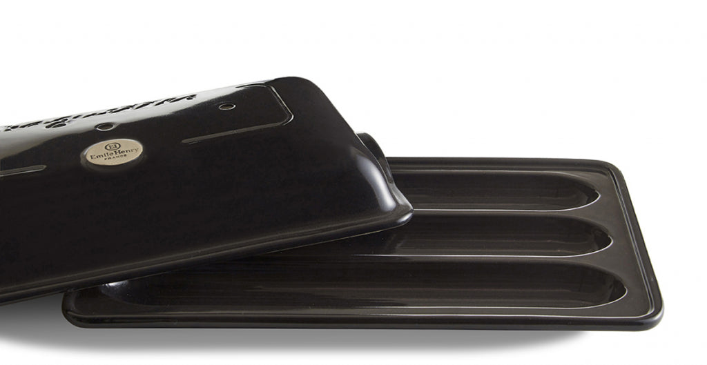 Emile Henry Baguettesvorm E-box - 390x240mm - Fusain