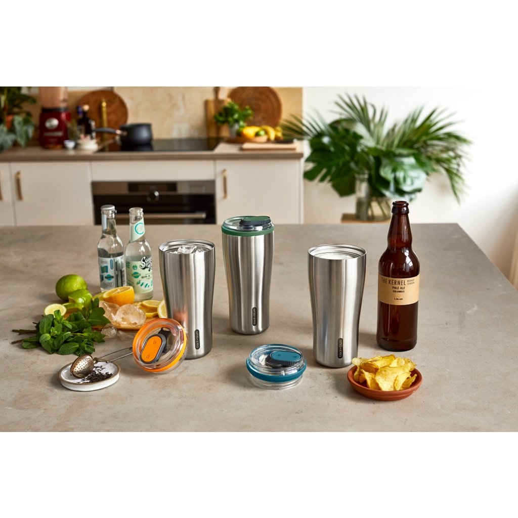 Black+Blum Thermo Reisbeker 0.6 L Groen - Vak & lekvrij, warm & koud In één