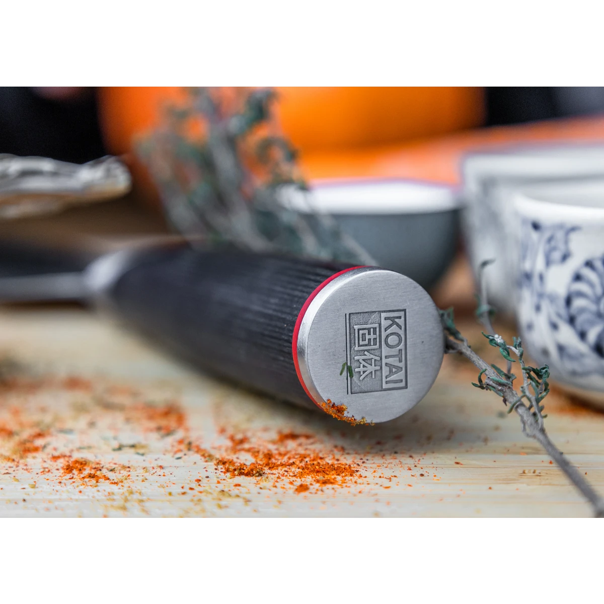 Kotai Starter Set – 2 Messen: Schilmesje & Santoku - Geleverd in een Luxe bamboe geschenkverpakking