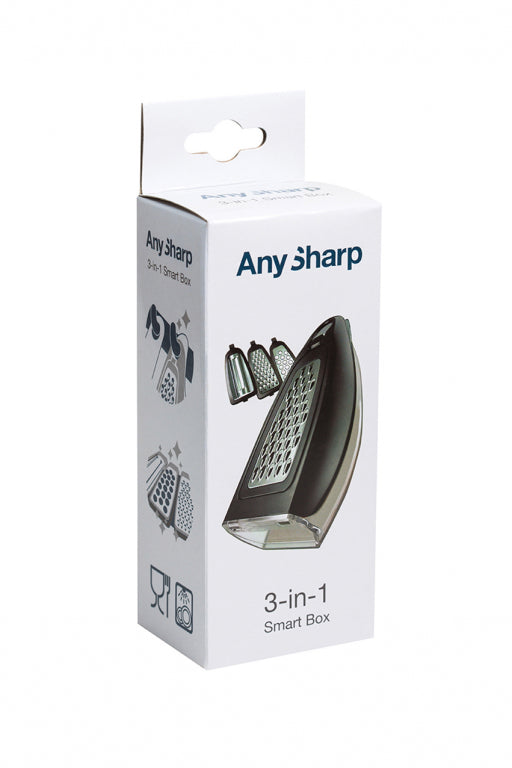 Anysharp 3-in-1 smart box rasp - met Opvangbak