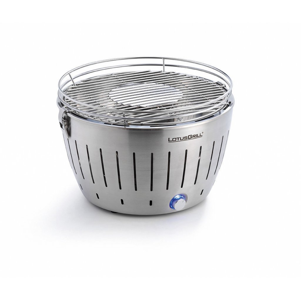 LotusGrill Classic - Ø 350 mm - Zilver - Beschikbaar tot 5 personen