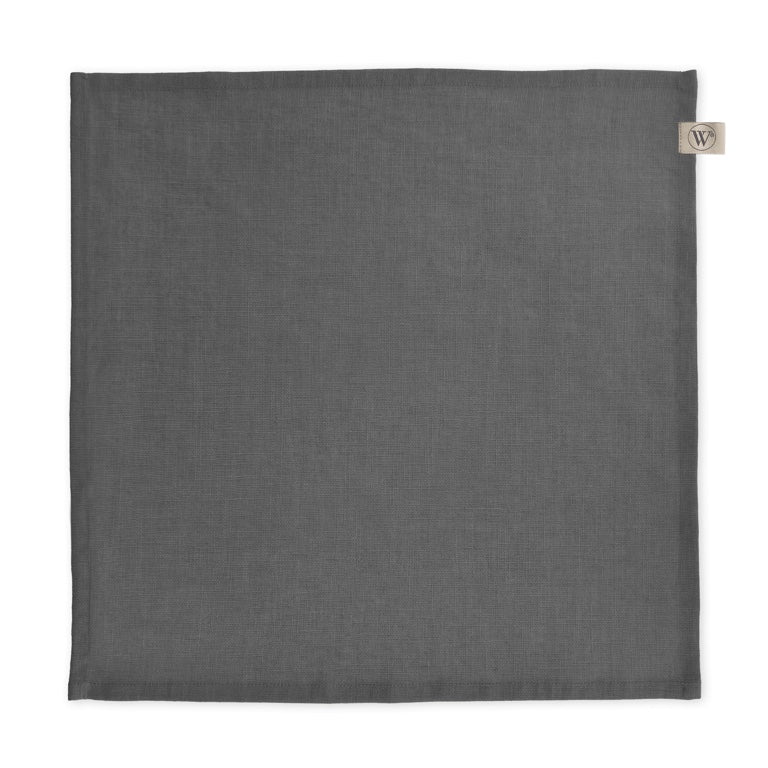 Walra Servet Set Lovely Linen 4-delig - Grijs