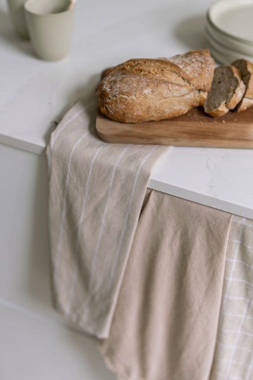 Walra Keukenset Lovely Linen Grijs – 3-delig – Luxe & Natuurlijk