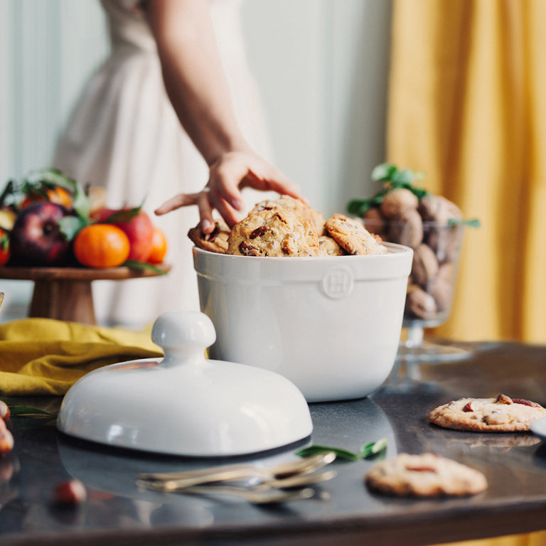 Emile Henry Koekjespot - 2.45Ltr - Argile