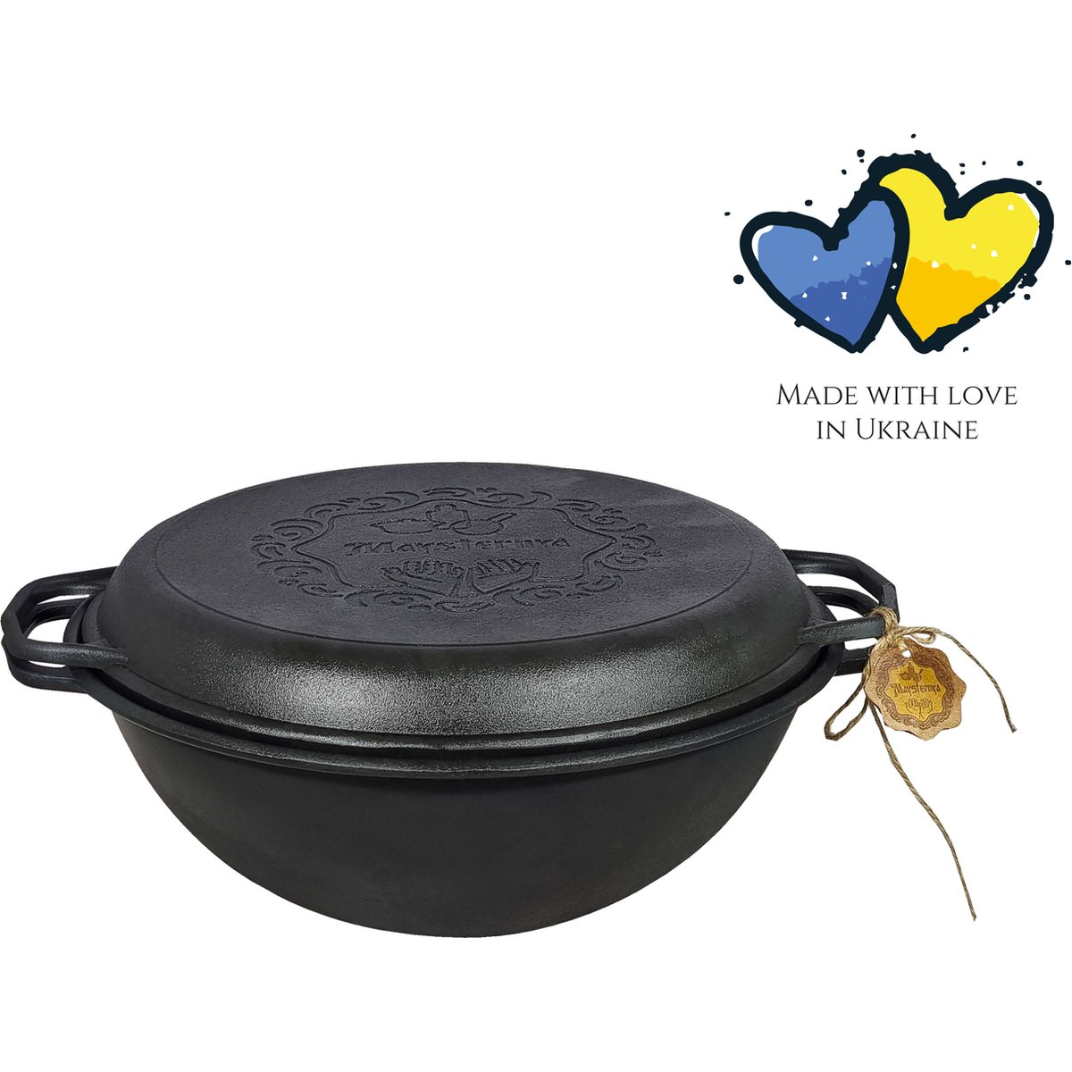 Maysternya Gietijzeren Dutch Oven - 8 Liter