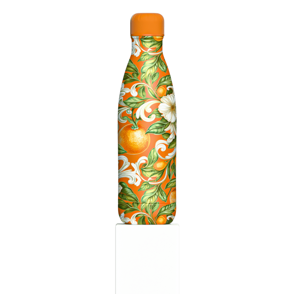 IZY Drinkfles - Fiore d’Arancia - Duurzame Thermofles 500ML - Siciliaanse Zomer