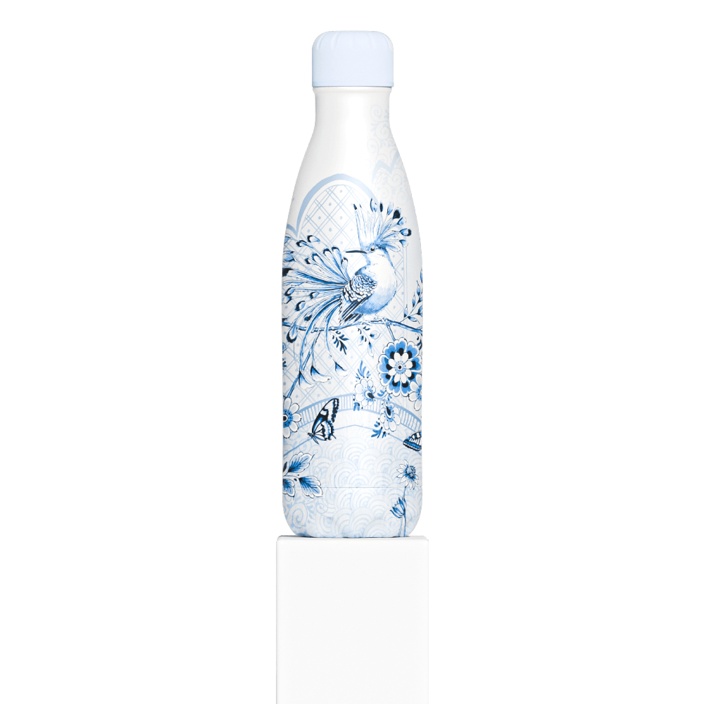 IZY Drinkfles Soft Azure | 500ML Luxe & Duurzame Thermofles - Modern Mastery Collectie