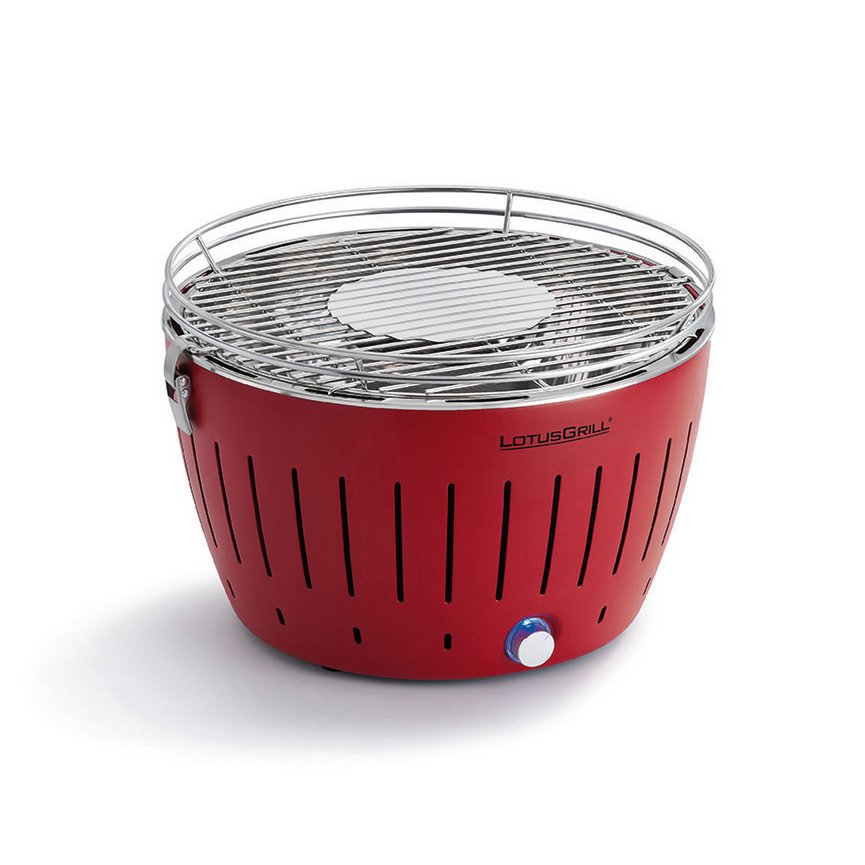 LotusGrill Classic - Ø 350 mm - Rood - Beschikbaar tot 5 personen