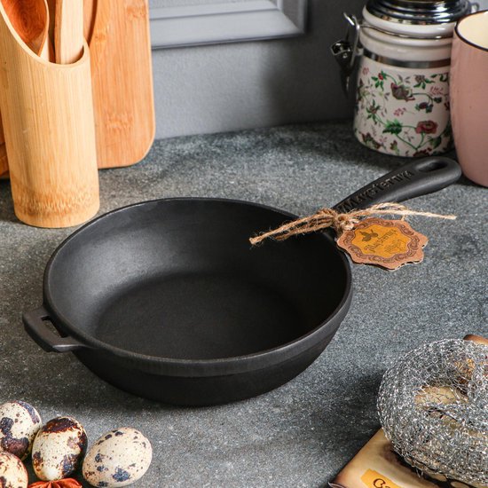 Maysternya Gietijzeren Koekenpan - Ø 28 x 6 cm