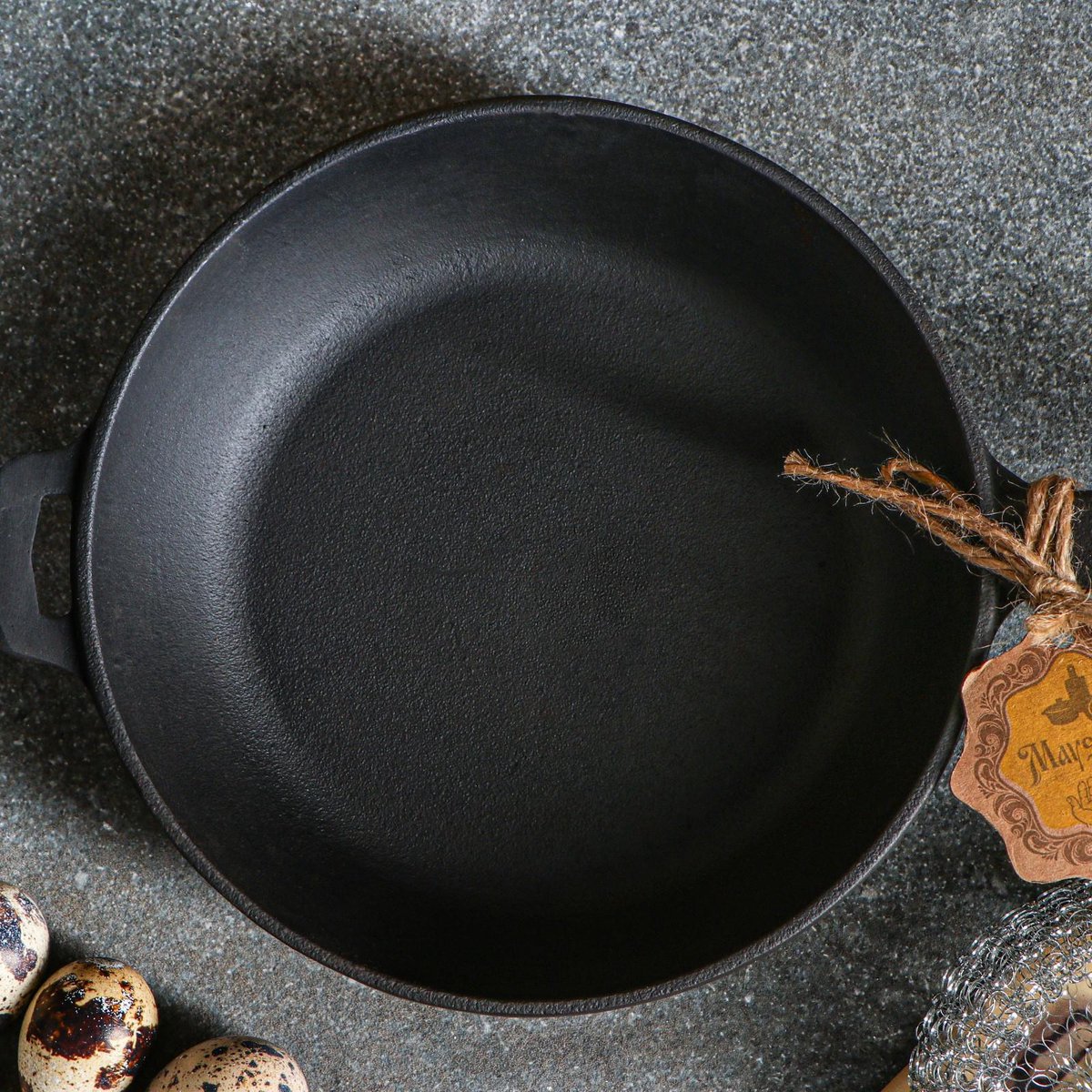 Maysternya Gietijzeren Koekenpan - Ø 28 x 6 cm