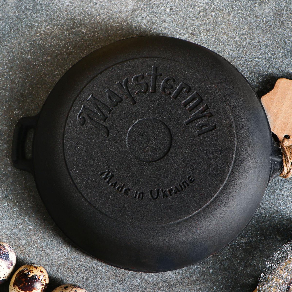 Maysternya Gietijzeren Koekenpan - Ø 28 x 6 cm