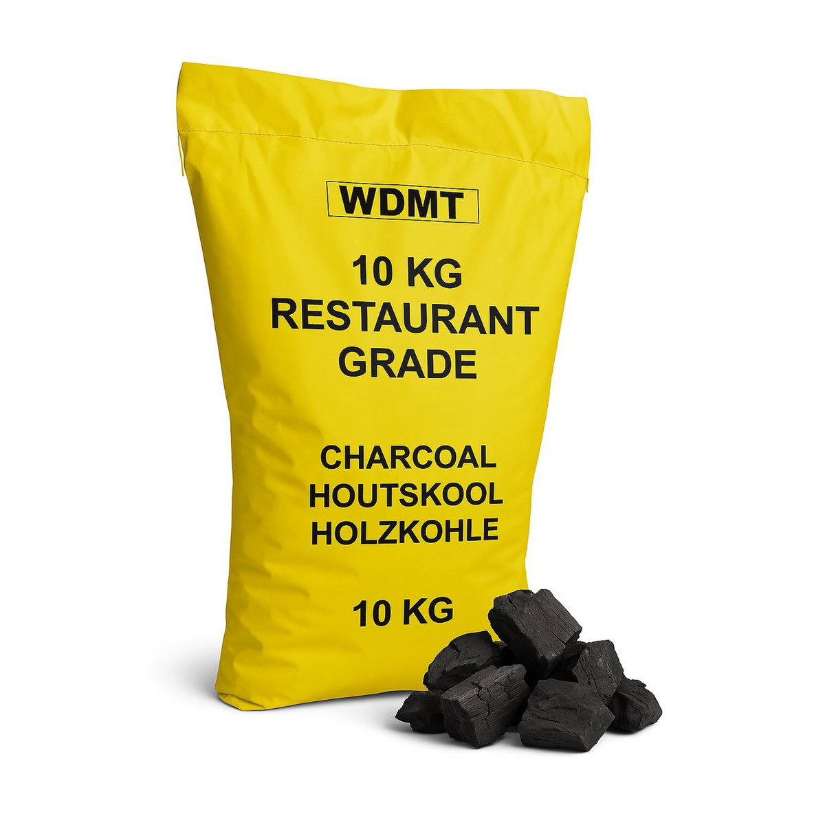 WDMT Premium Restaurantkwaliteit Houtskool – 10KG