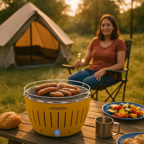 Vakantieproof Barbecue: Neem je LotusGrill Mee naar de Camping