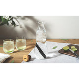 Black+Blum Eau Waterkaraf met Filter – 1,1 L | Elegant, Natuurlijk & BPA‑vrij