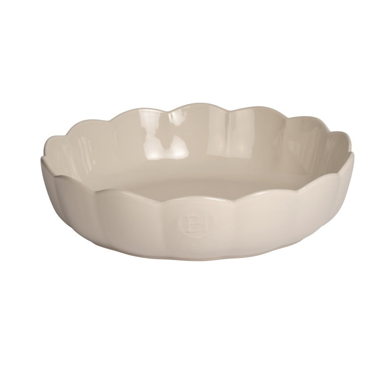 Emile Henry Madeleine Schaal Gegolfd - Ø270mm - Argile