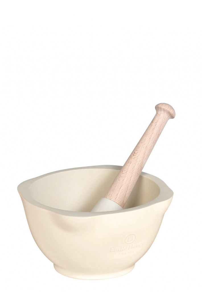 Emile Henry Vijzel en stamper - Ø140mm - Argile