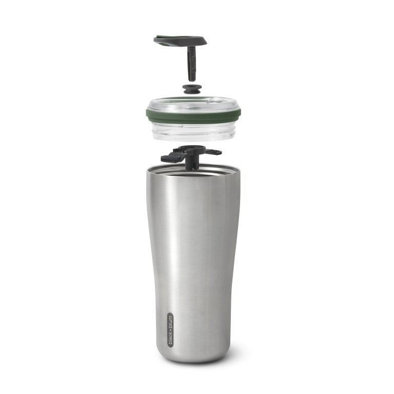 Black+Blum Thermo Reisbeker 0.6 L Groen - Vak & lekvrij, warm & koud In één