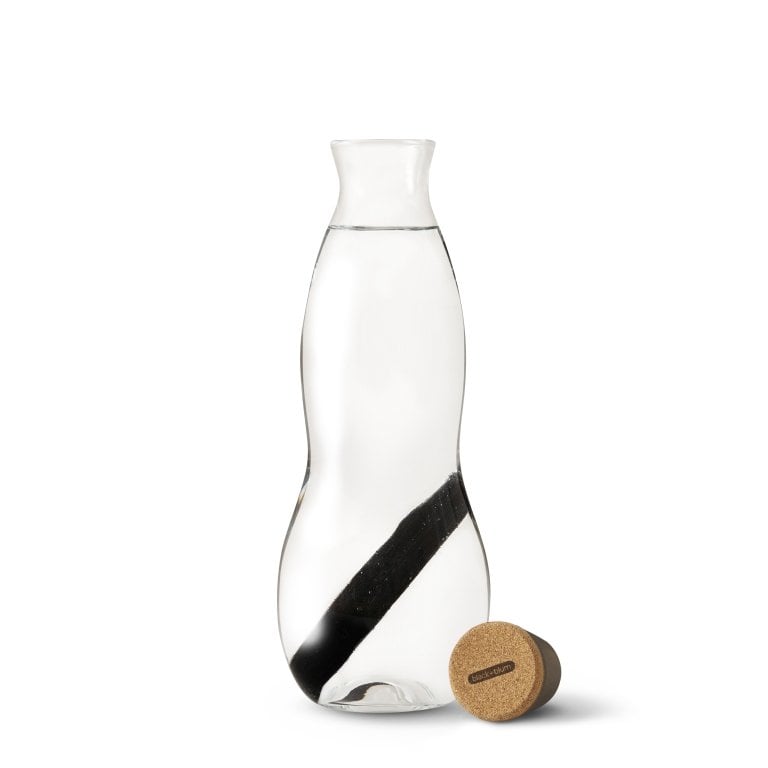 Black+Blum Eau Waterkaraf met Filter – 1,1 L | Elegant, Natuurlijk & BPA‑vrij