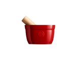 Emile Henry Vijzel en stamper - 0.9Ltr - Grand Cru