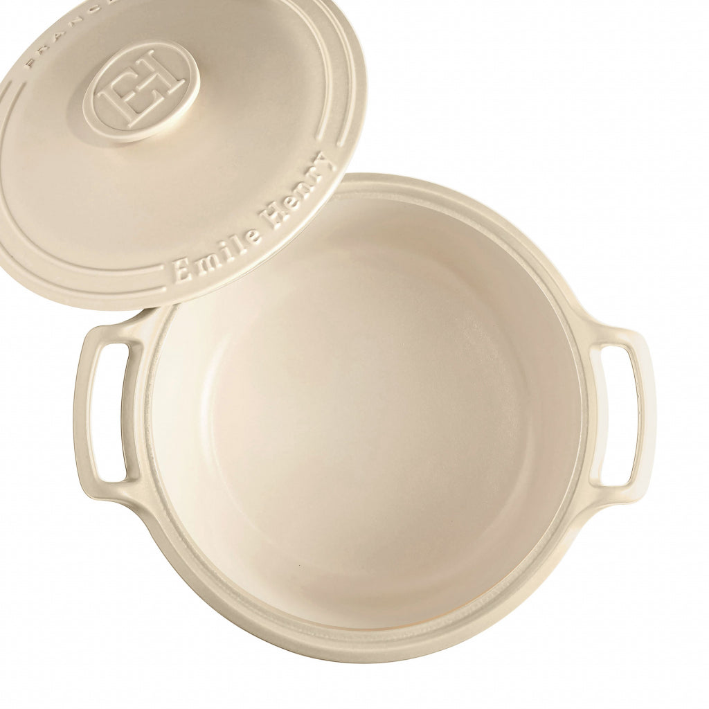Emile Henry Sublime Kookpan - 5Ltr - Cream