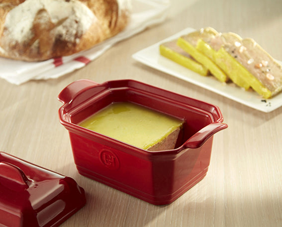 Emile Henry Terrine - 190x120mm - 0.6Ltr - Grand Cru