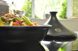 Emile Henry Tajine E-box - Ø320mm - Fusain - Keramische Tajine met Geschenkverpakking