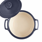 Emile Henry Sublime Kookpan - 5Ltr - Indigo