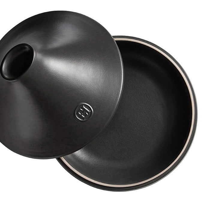 Emile Henry Tajine Delight E-box - Ø335mm - deksel zwart