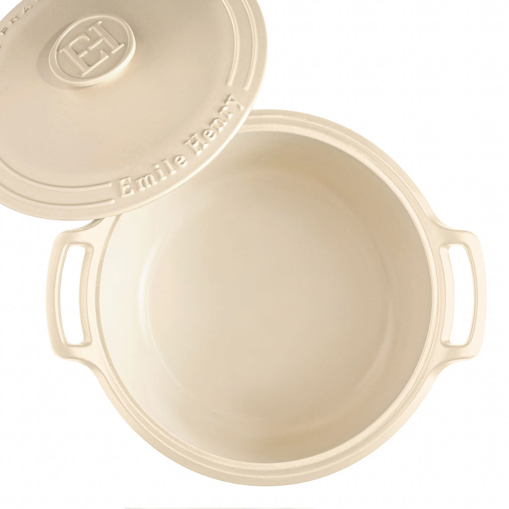Emile Henry Sublime Kookpan - 6Ltr - Cream