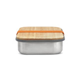 Black+Blum Broodtrommel – Oranje - 223×150×52 mm | Stijlvol, duurzaam & multifunctioneel