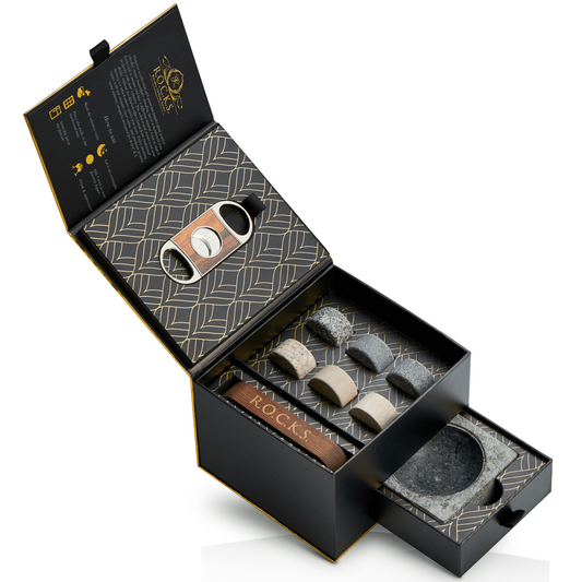 The Gentleman’s Set – Cigar Aficionado: Voor de Man die Tijd Neemt - Geleverd in een geschenkverpakking