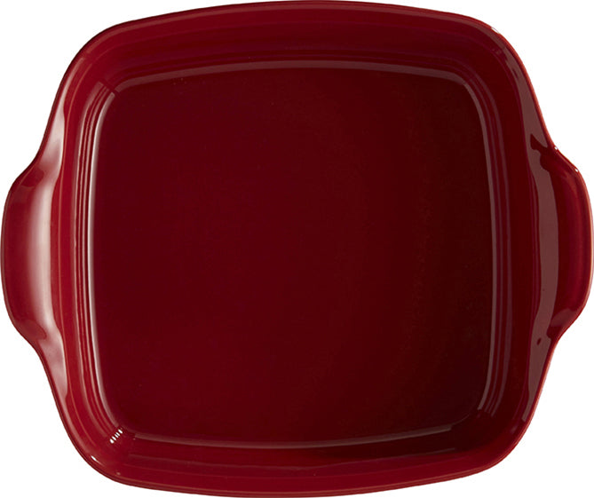 Emile Henry Schaal vierkant - 280x230mm - Grand Cru