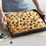 Emile Henry Focaccia - 405x320x70mm - Fusain